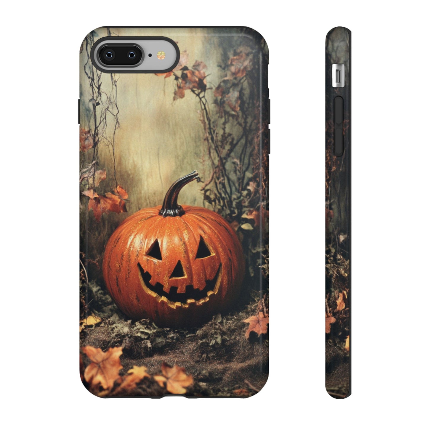 Vintage Style Halloween Jack-o'-Lantern Phone Cover