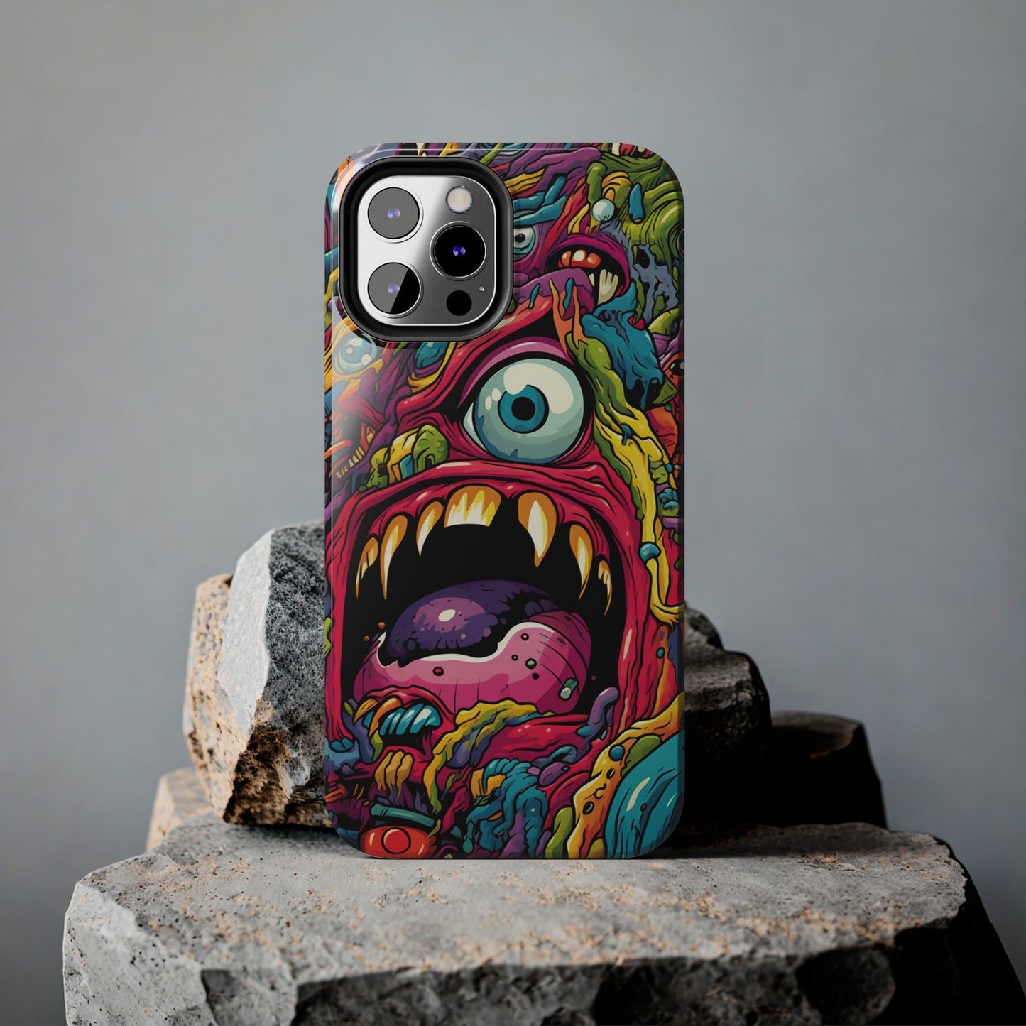 Psychedelic Dive: Monsters in the Mind & Mysteries Under the Bed | iPhone Tough Case