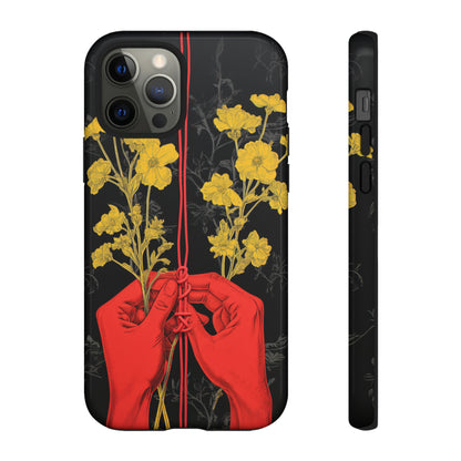 We Are All Connected Floral Phone Case