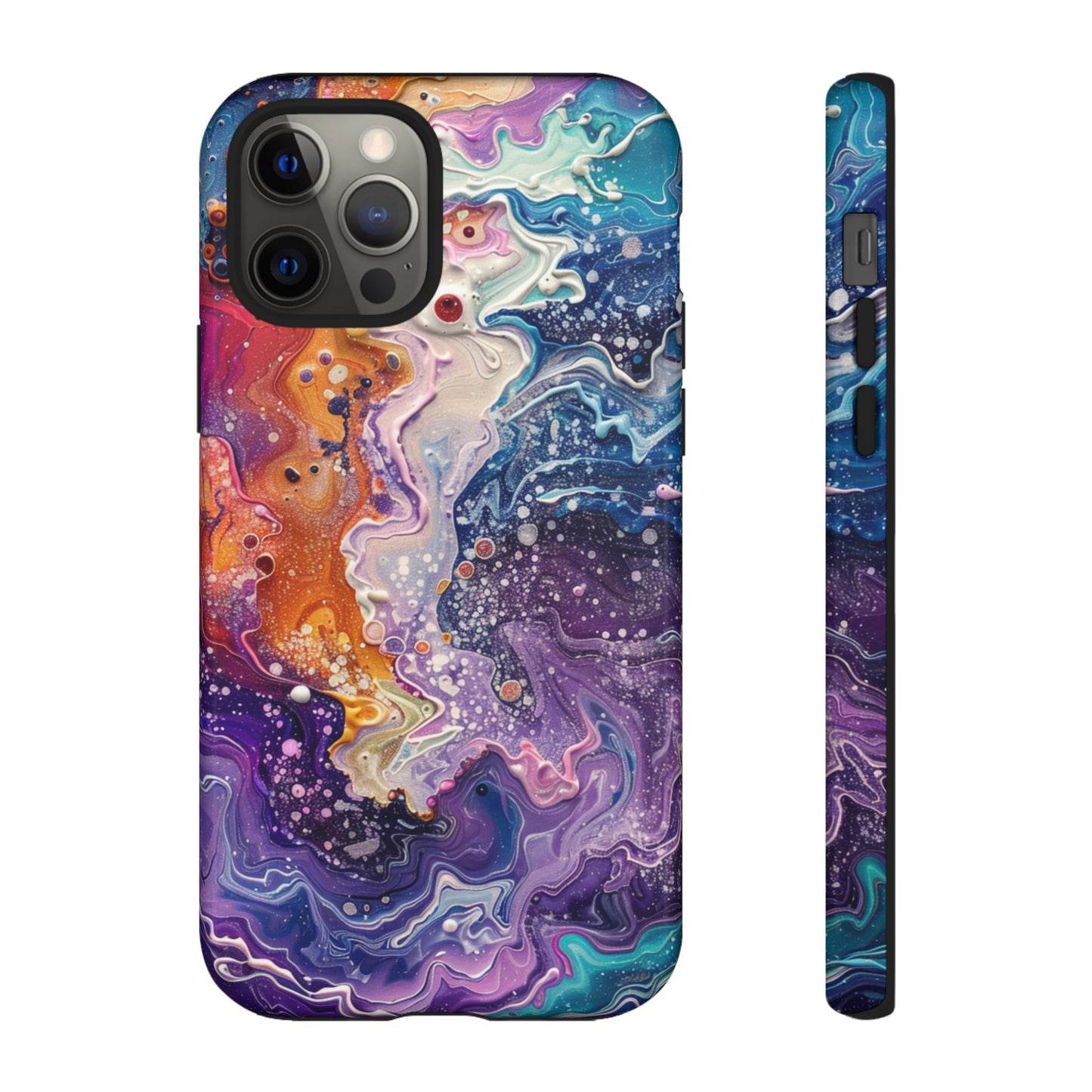 Trippy Psychedelic Color Waves Phone Case
