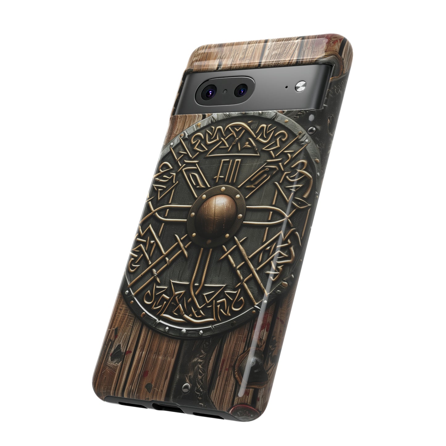 Viking Battle Shield Phone Case