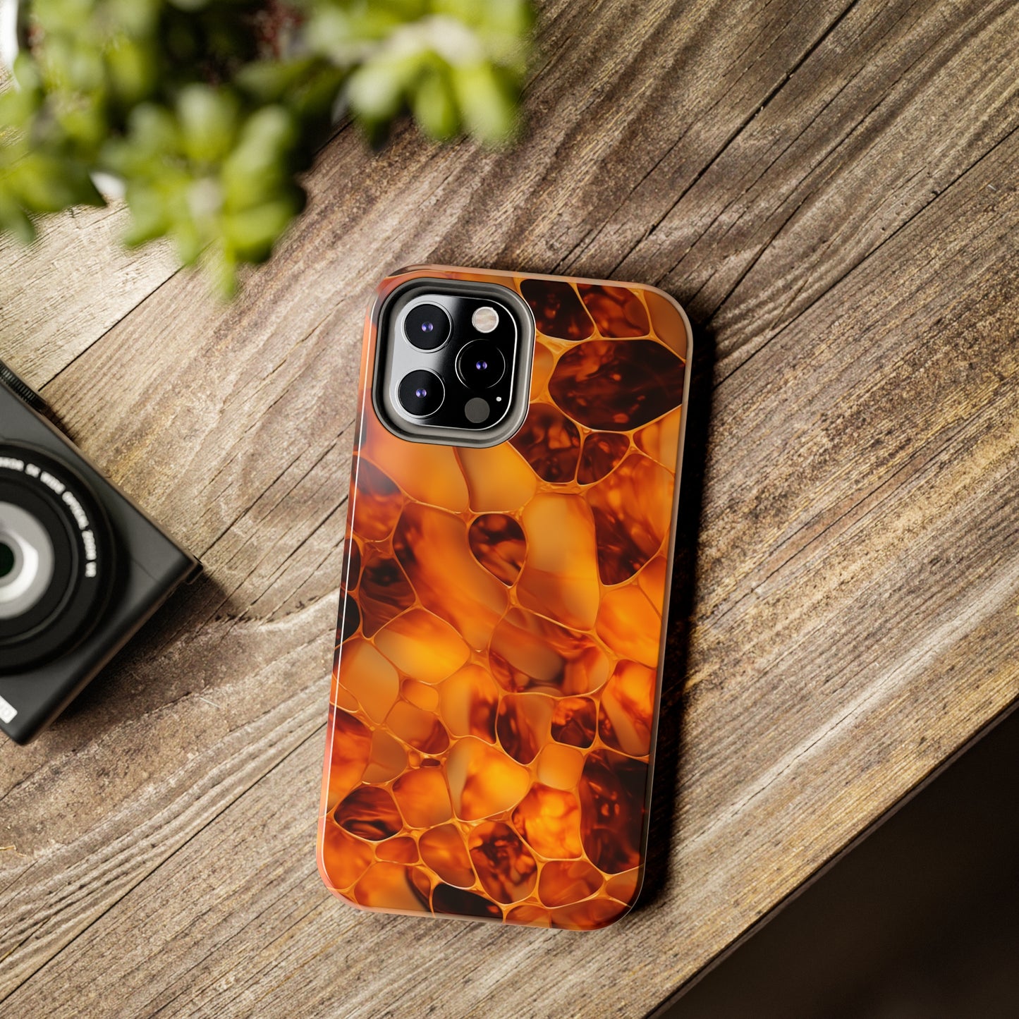 Retro Tortoise Shell iPhone Case | Vintage Elegance and Modern Protection