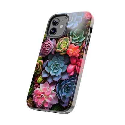 Succulent Desert Cactus Floral iPhone Case | Embrace the Beauty of Arid Elegance