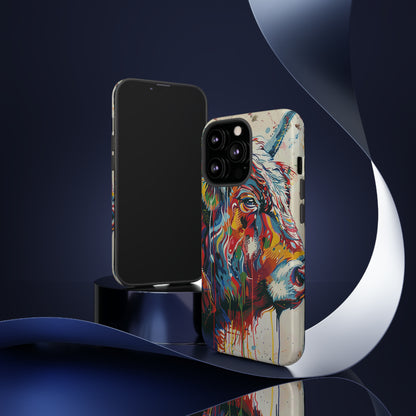 Whole Lotta Bull Abstract Phone Case