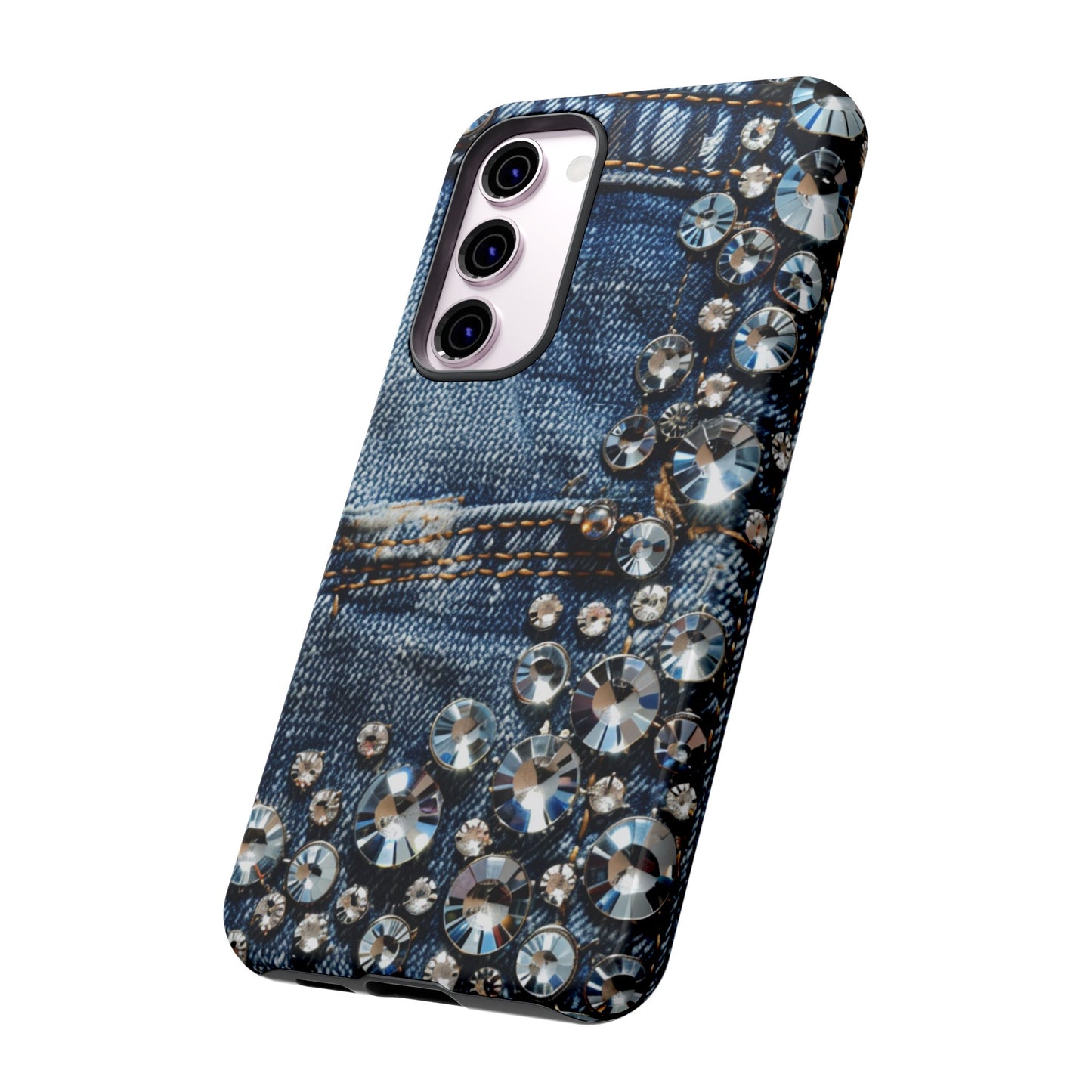 Blue Jean Queen Rhinestone Bling Phone Case