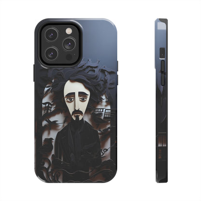 Edgar Allan Poe Gothic Halloween iPhone Case | Embrace the Dark Gothic Charm