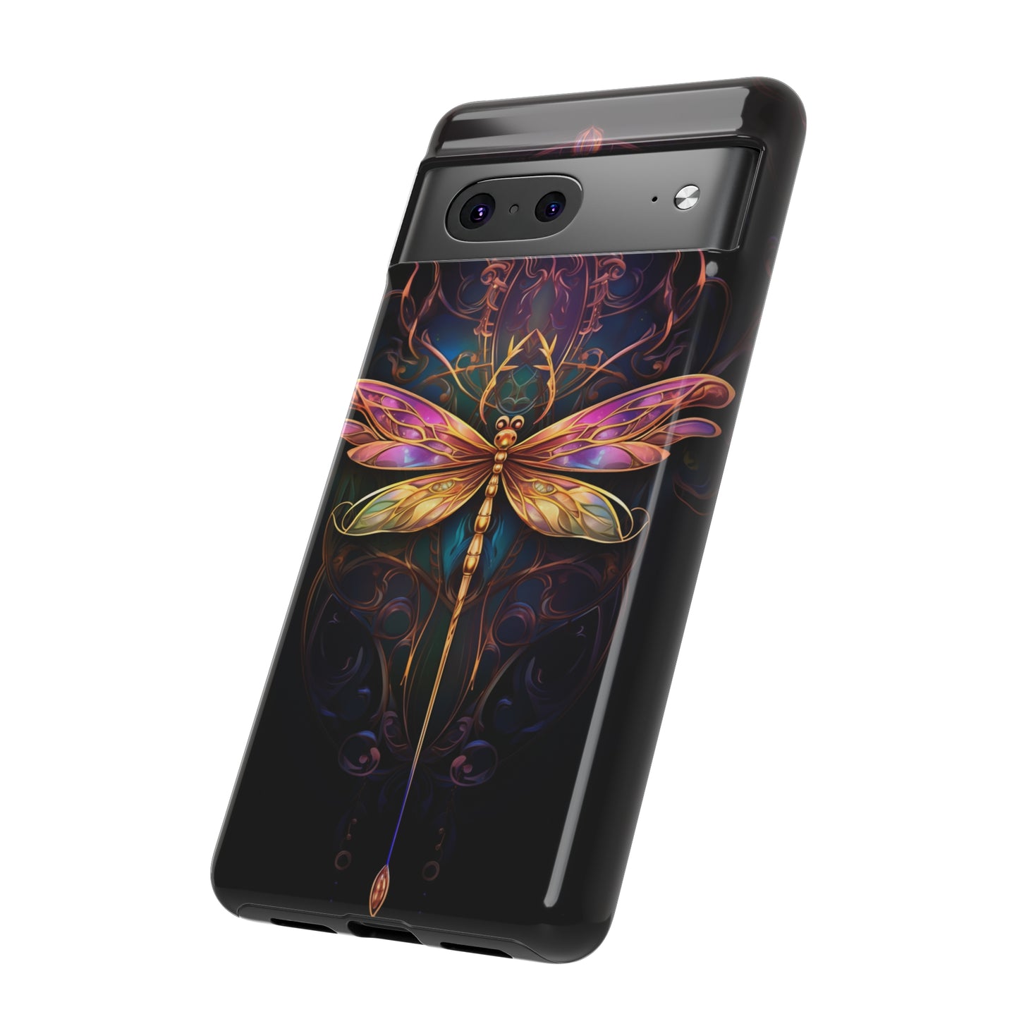 Art Nouveau Dragonfly - A Timeless Symbol of Elegance for Google Pixel, iPhone, and Samsung Cases