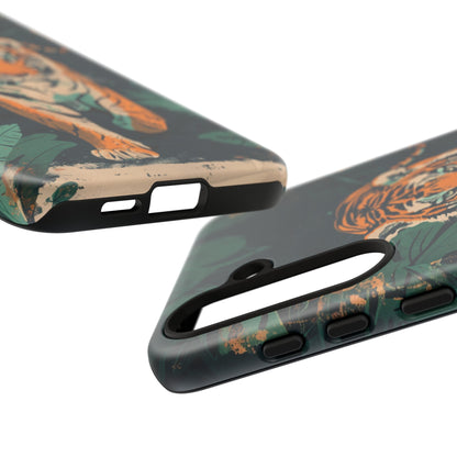 Retro Jungle Tiger Phone Case