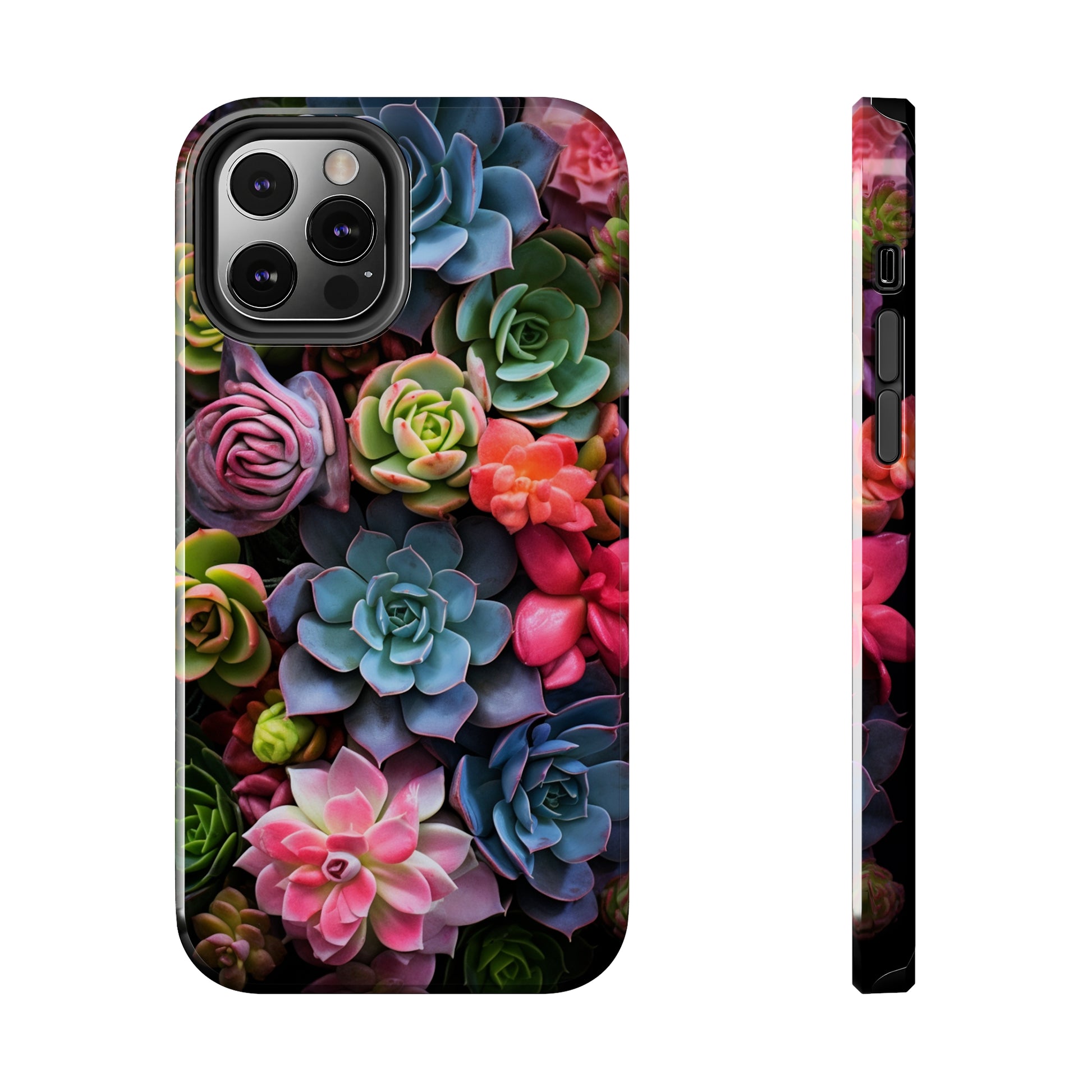 Succulent Desert Cactus Floral iPhone Case