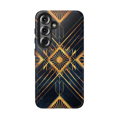 Art Deco Phone Case Vintage Geometric Pattern