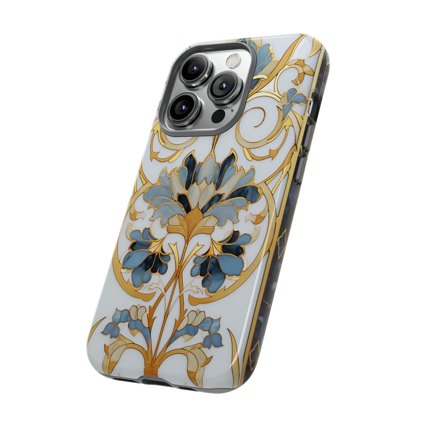 Art Deco Floral Gold