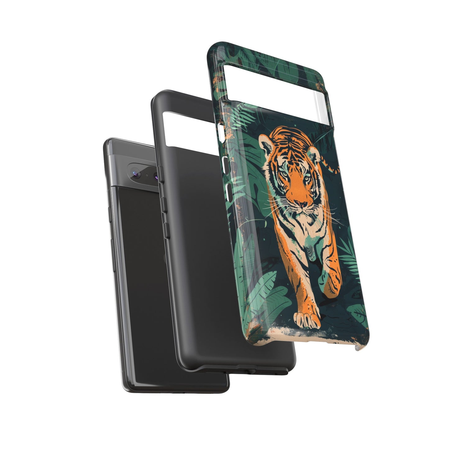 Retro Jungle Tiger Phone Case