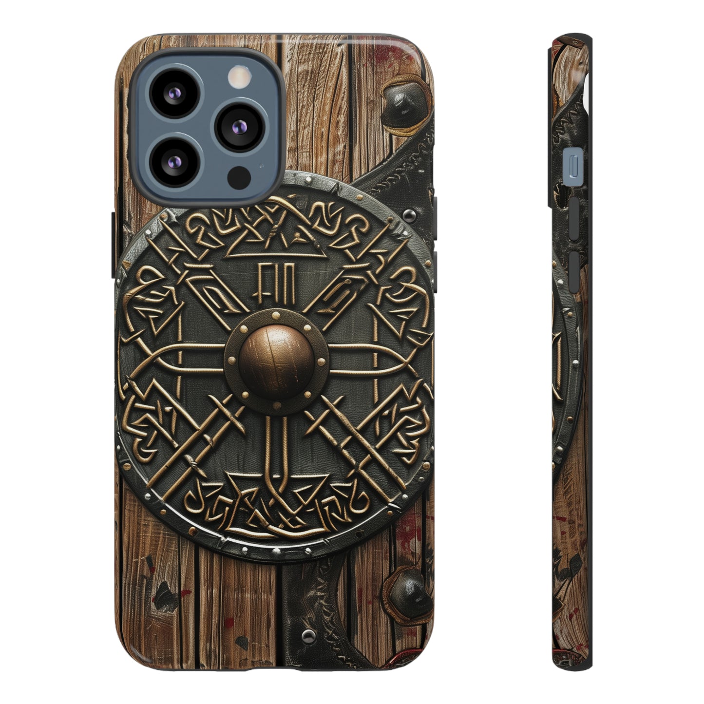 Viking Battle Shield Phone Case