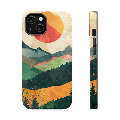 PRINTING LANDSCAPE PHONE CASE FOR IPHONE CREATIVE MOUNTAINS