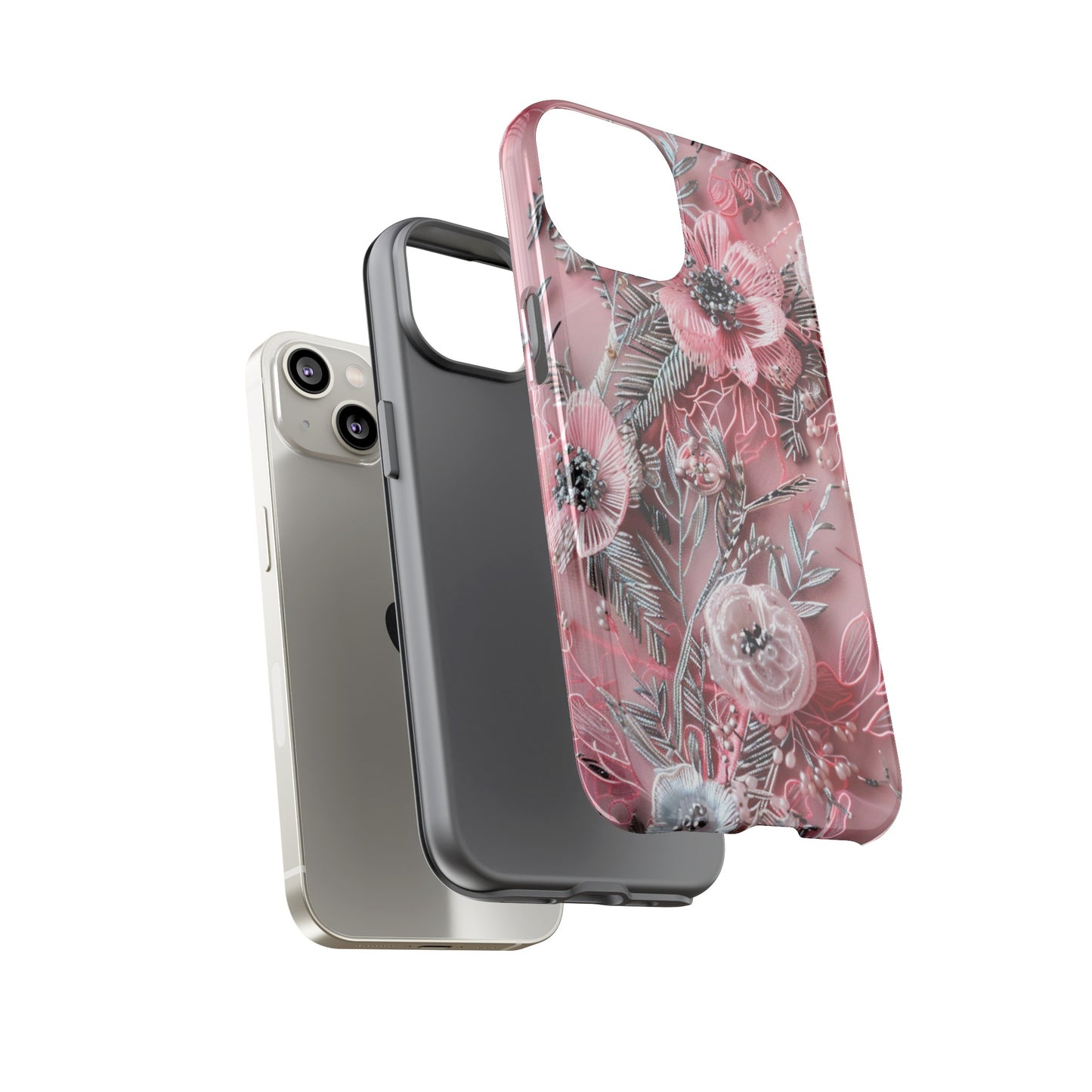 Coquette Aesthetic Floral Art Phone Case