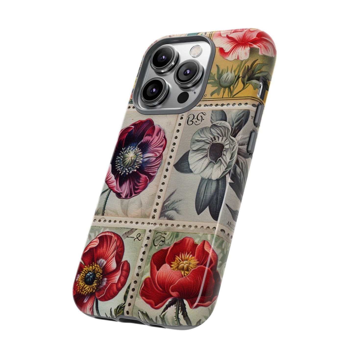 Antique flower design cover for Samsung Galaxy S24