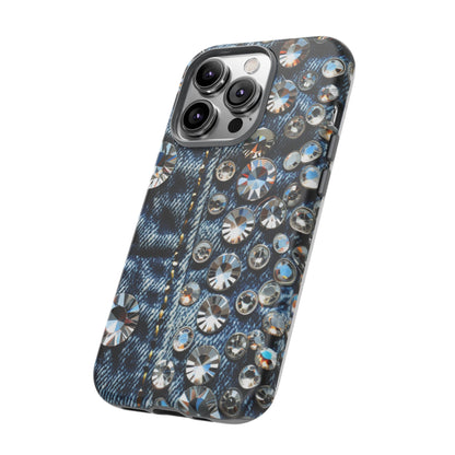 Blue Jean Queen Rhinestone Bling Phone Case