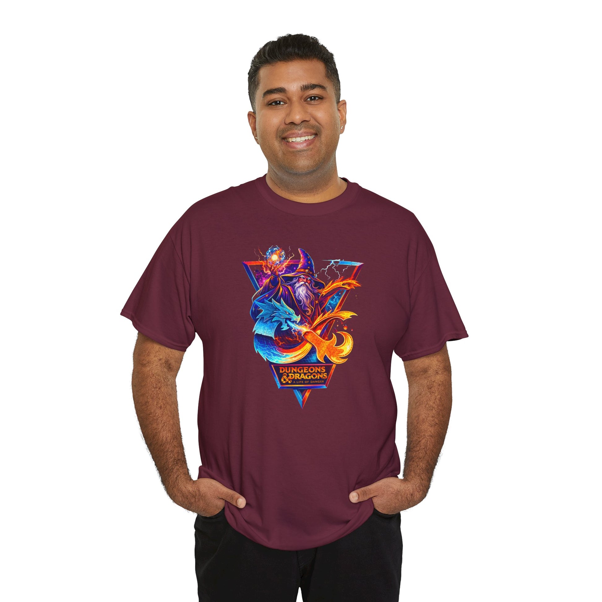 mythic fantasy wizard artwork shirt