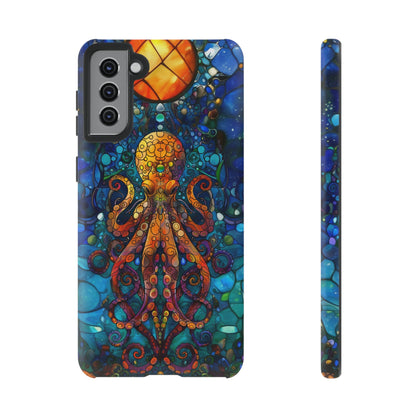 Octopus Stained Glass Undersea Magic Phone Case