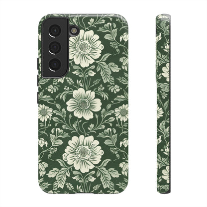 Floral Sage Green Wildflower Phone Case