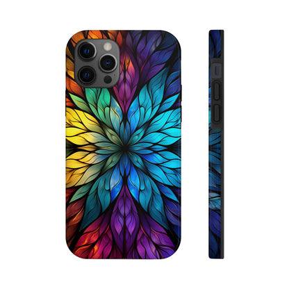 Trippy Psychedelic Colorful Flowers Floral Aesthetic Phone Case