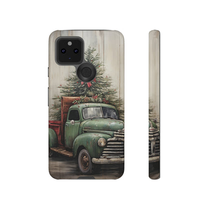 Christmas Pickup Truck Phone Case for iPhone