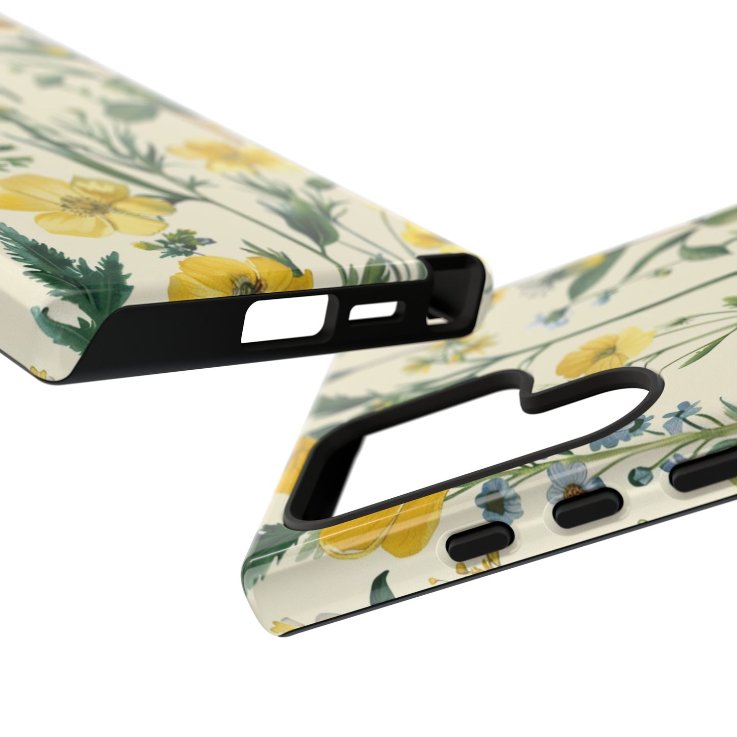 Floral Sage Yellow Wildflower Phone Case