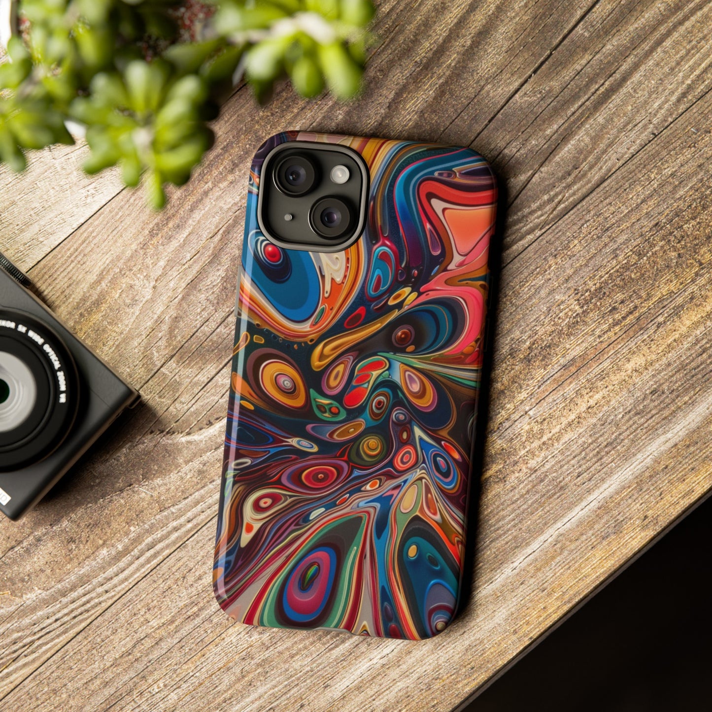 Trippy Psychedelic Color Explosion Phone Case