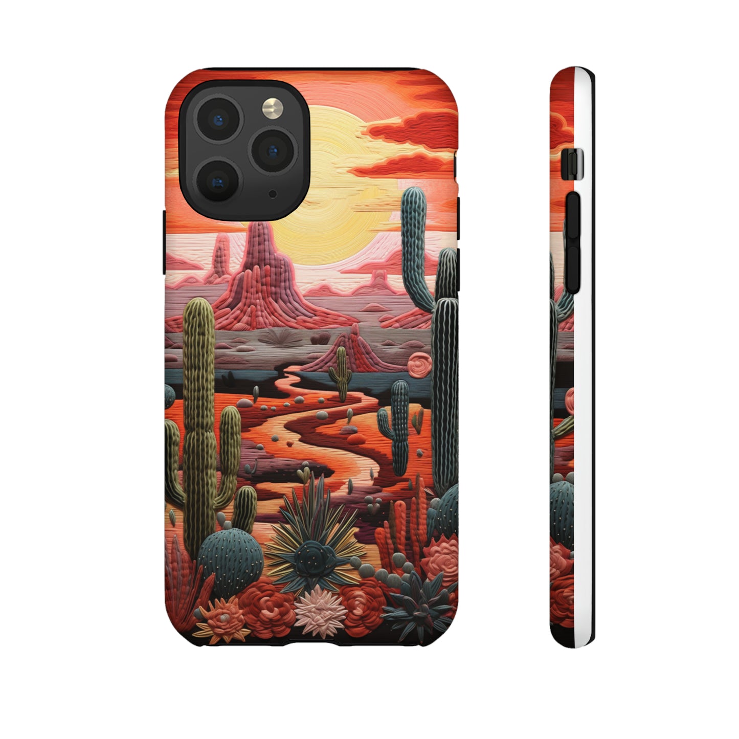 Cactus Desert Sunset Phone Case