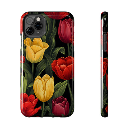 Tulip Floral Aesthetic iPhone Case | Embrace the Beauty of Nature in Full Bloom