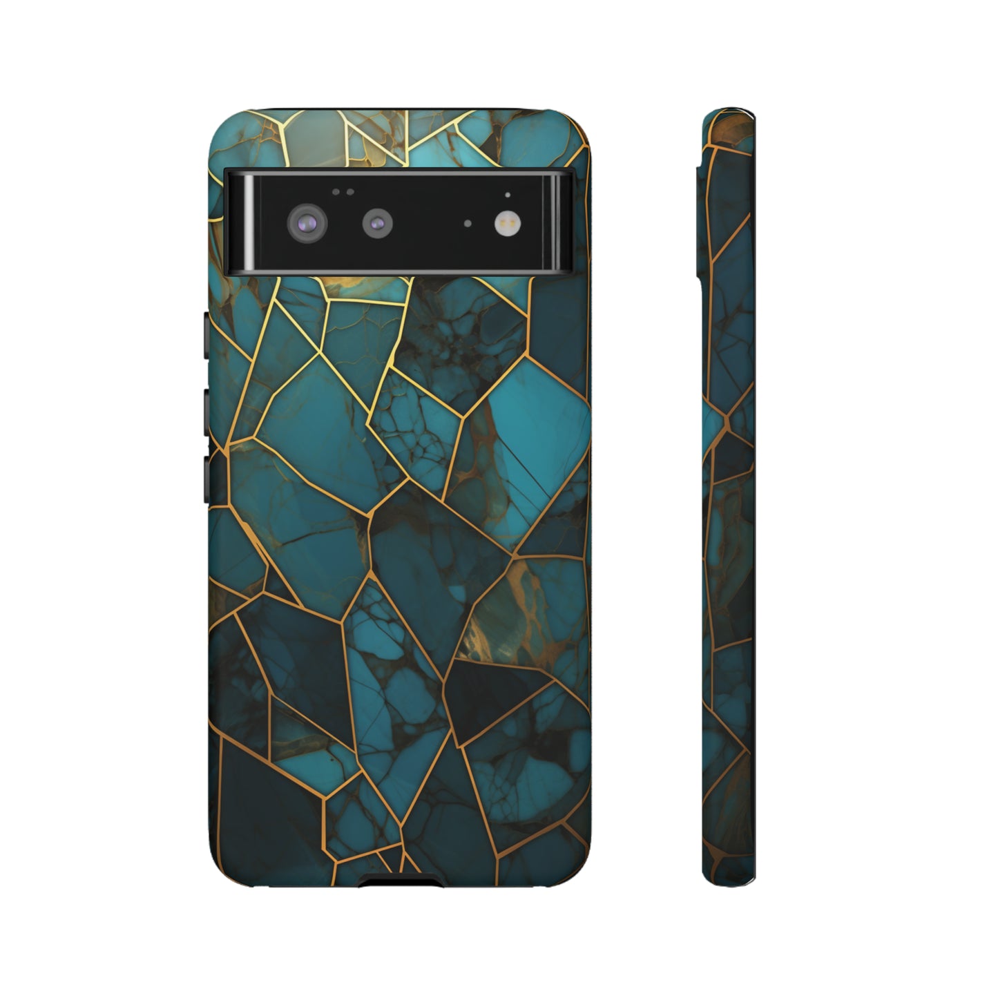 Abstract Mosaic Phone Case for iPhone 15, 14, Pro Max, 13, 12 & Samsung Galaxy S23, S22, S21, Google Pixel 7