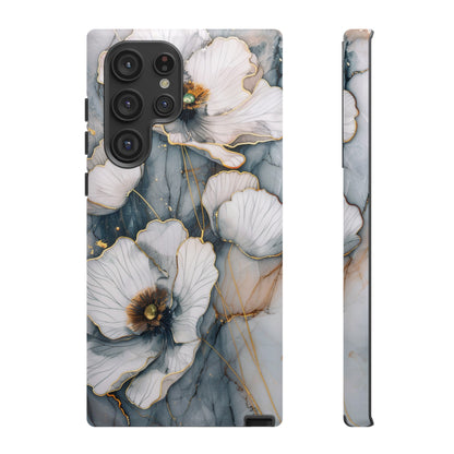 Flowers and Gold Phone Case