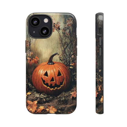 Vintage Style Halloween Jack-o'-Lantern Phone Cover