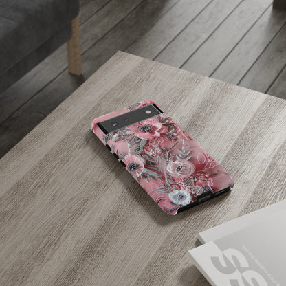 Coquette Aesthetic Floral Art Phone Case