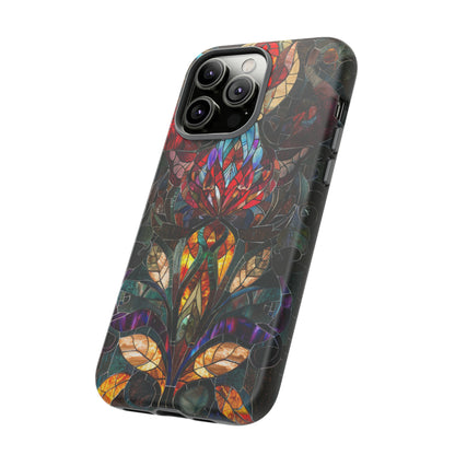 Art Deco Stained Glass floral Phone Case