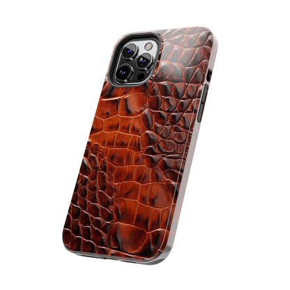 Alligator Skin Texture iPhone Case | Embrace Luxurious Style and Protection