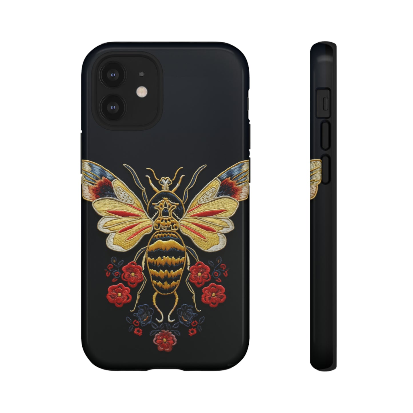 Embroidery Style Deathhead Moth Mexican Art