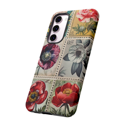 Vintage Floral Stamps Phone Case