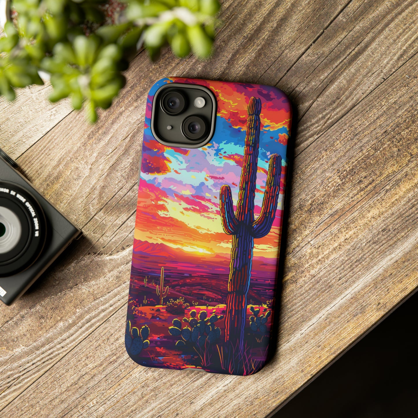 Southwest Desert Cactus Phone Case