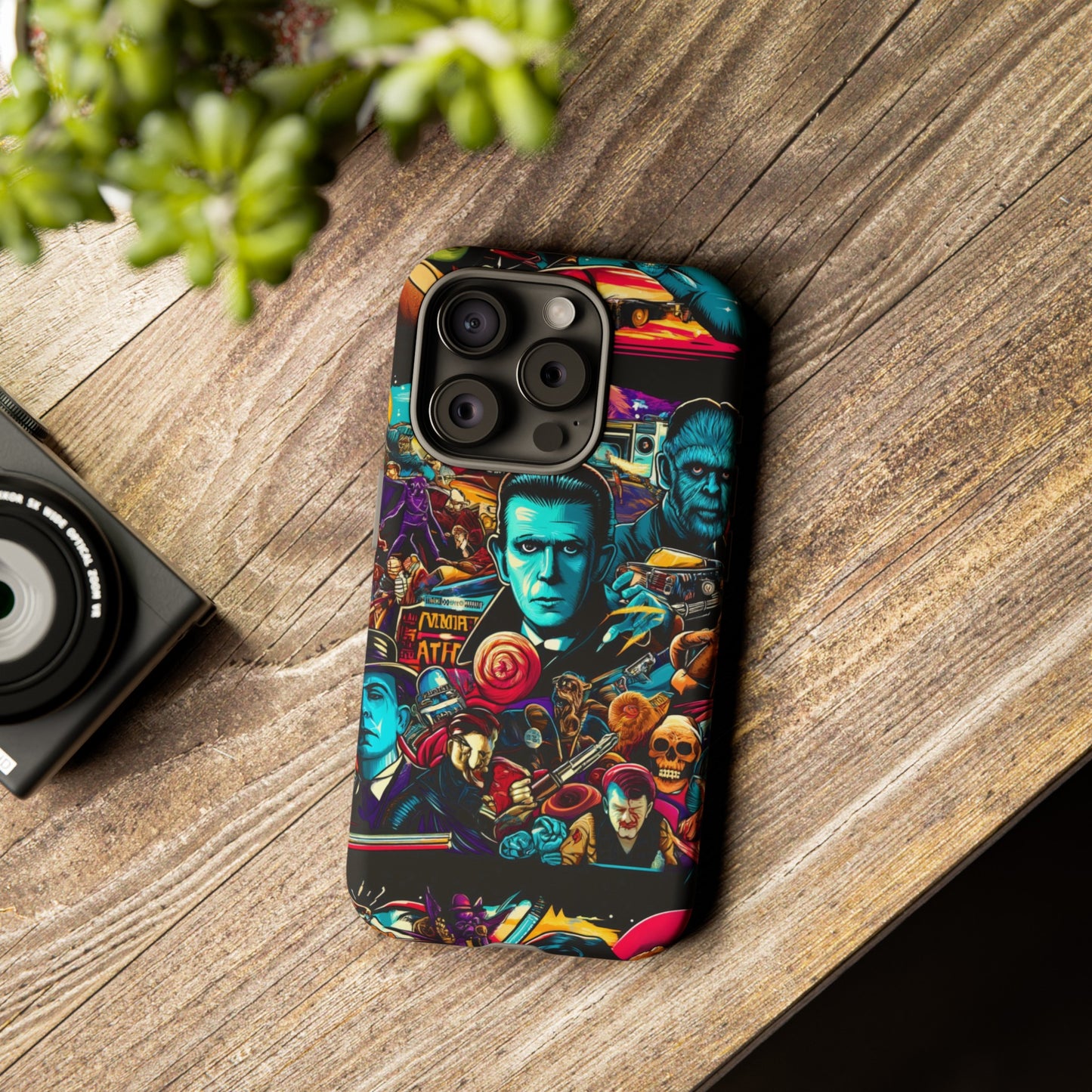 Retro Horror Hollywood Pop Art Phone Case