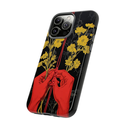 We Are All Connected Floral Phone Case