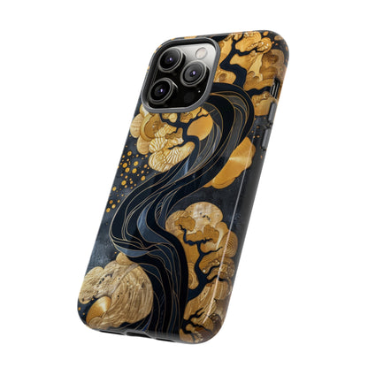 Gold and Silver Tree of Life Design Phone Case