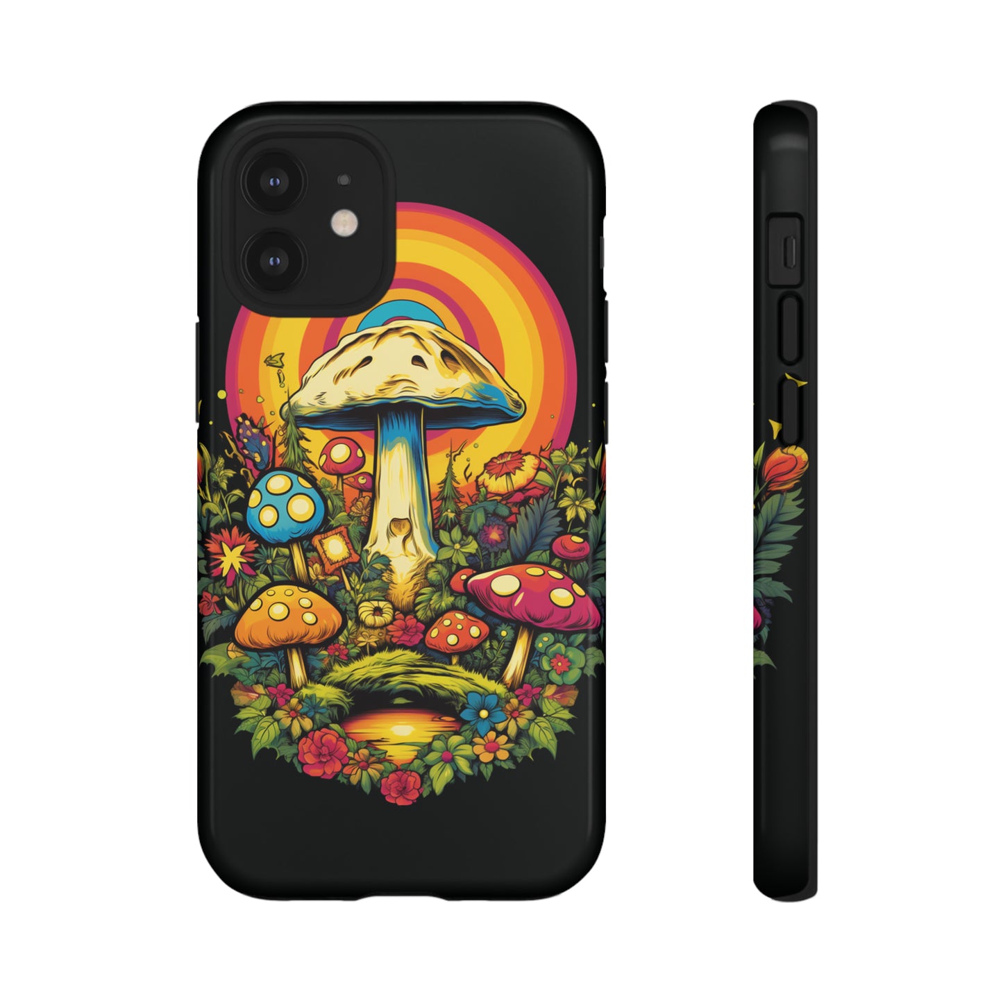 Psychedelic Art Mushroom Phone Case