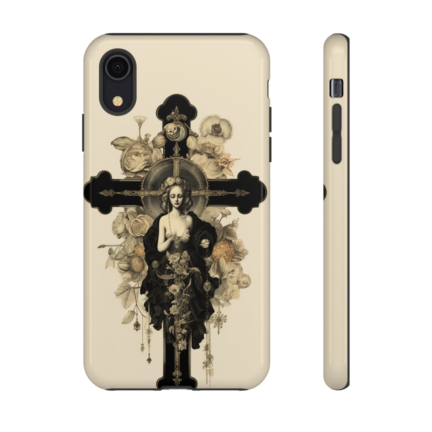 IPhone Case Vintage Retro Gothic - A Timeless Symbol of Elegance for Google Pixel, iPhone, and Samsung Cases