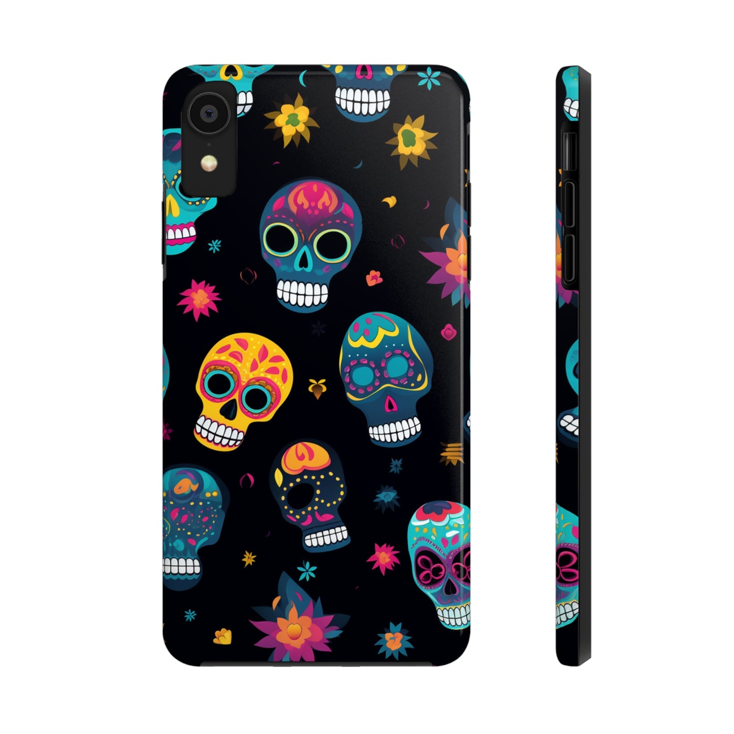 Sugar Skull iPhone Case | Day of the Dead Elegance for Apple iPhone Models