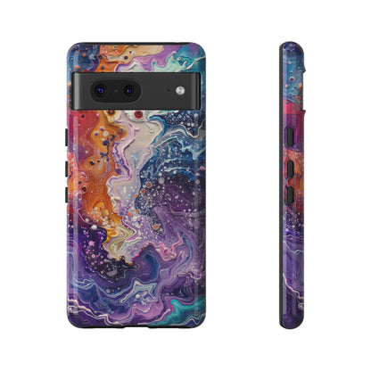 Trippy Psychedelic Color Waves Phone Case