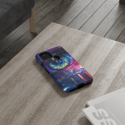 Eye of the Beholder Cyberpunk Art Phone Case