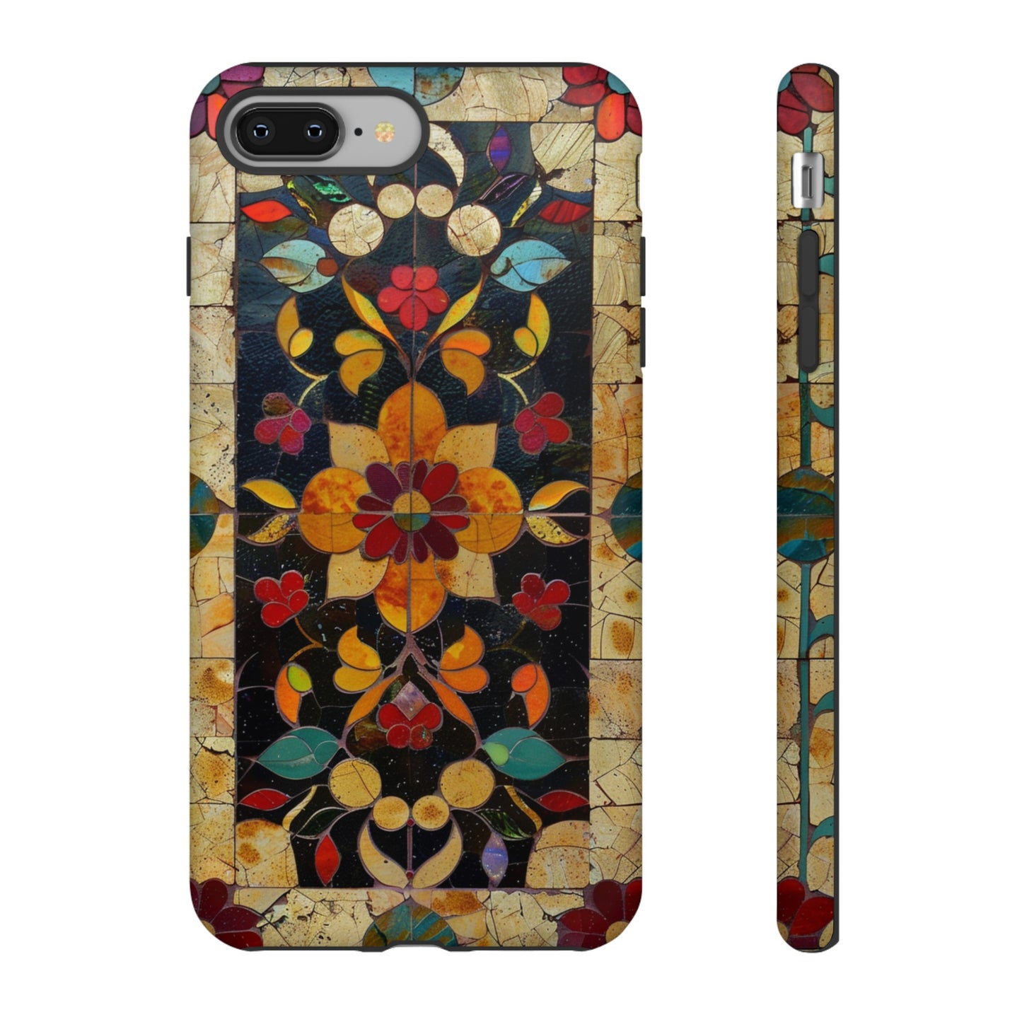 Azulejo Porcelain Vintage Tile Mediterranean Design Phone Case