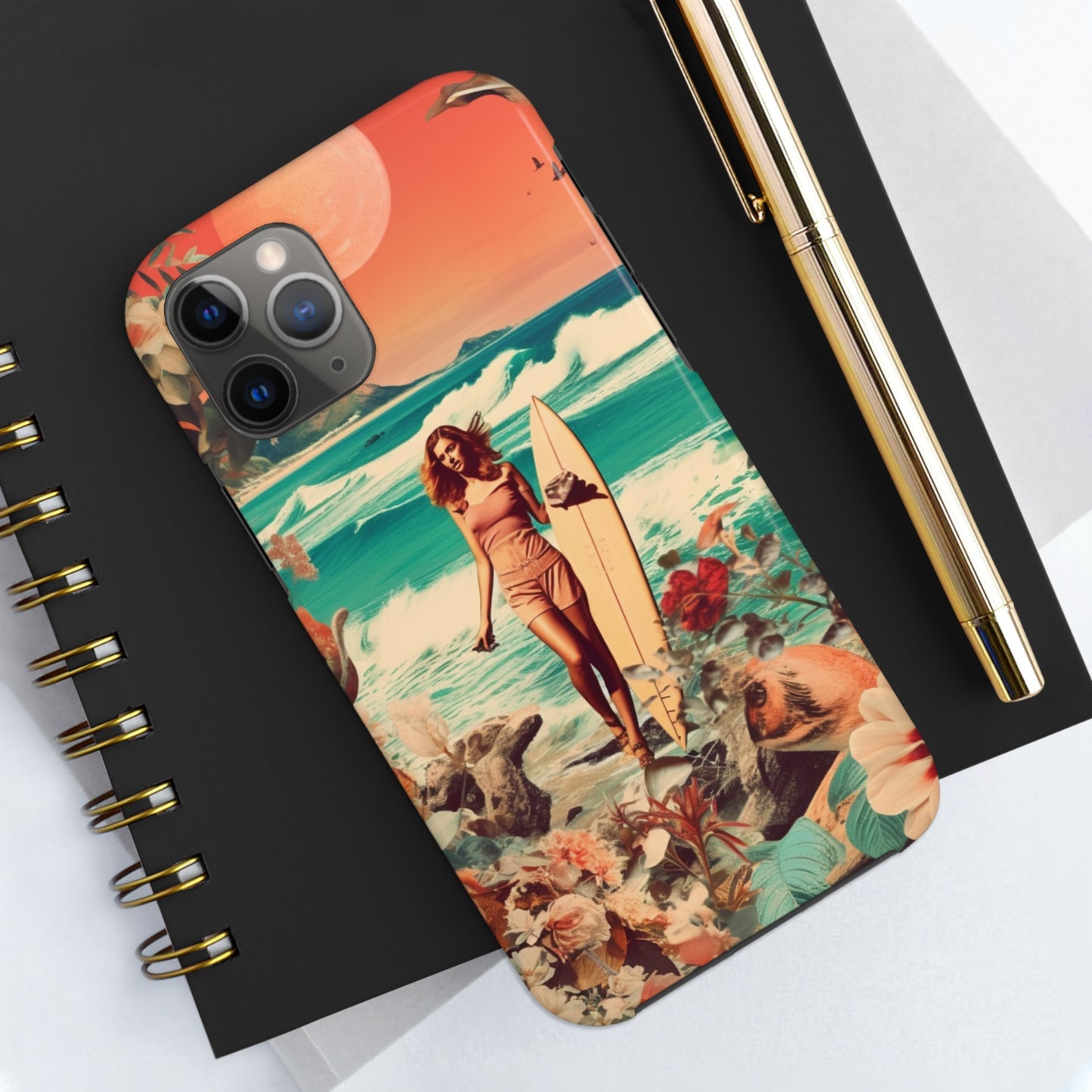 Summertime Beach Time iPhone Tough Case | Embrace the Coastal Vibe with Reliable Protection