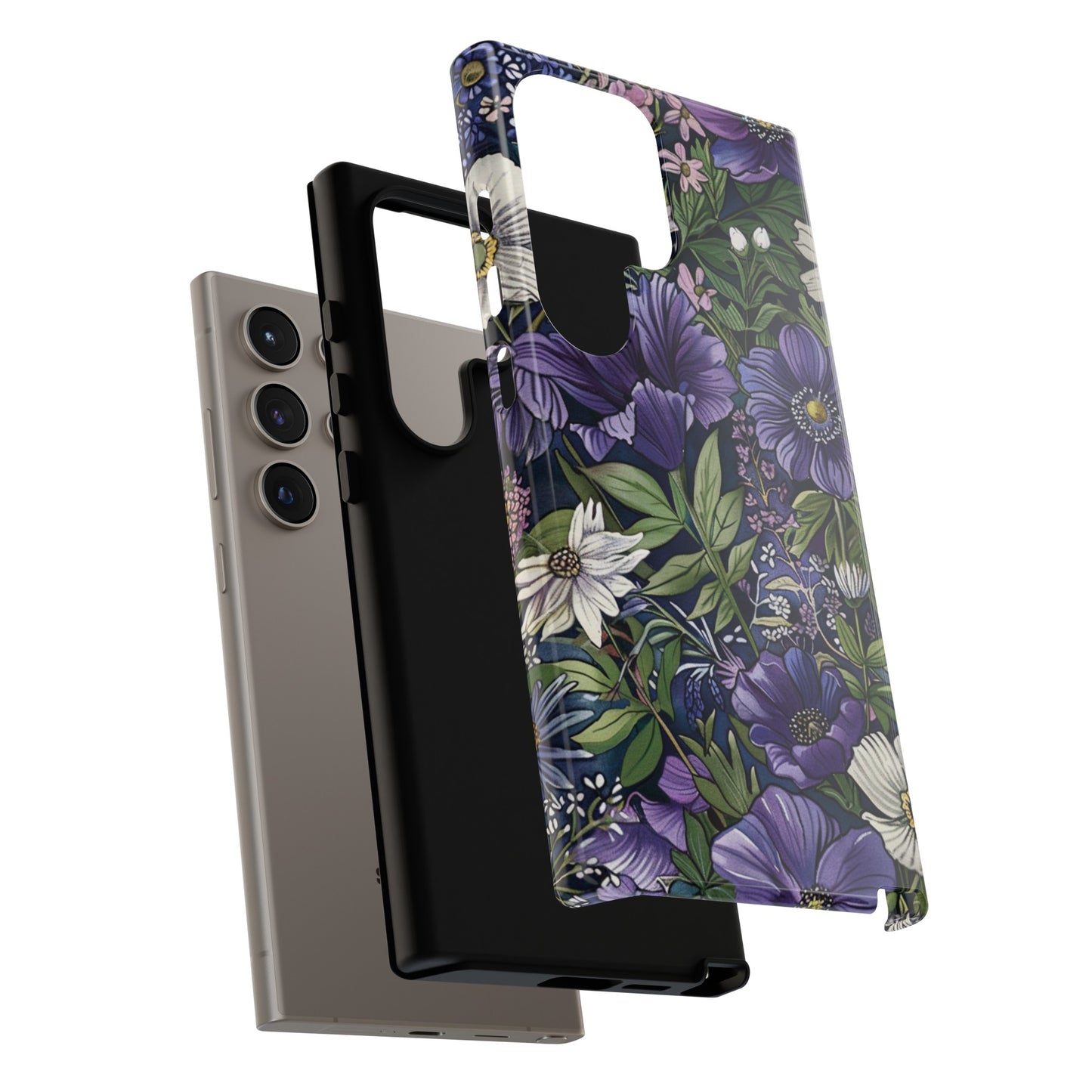 Floral Sage Purple Wildflower Phone Case